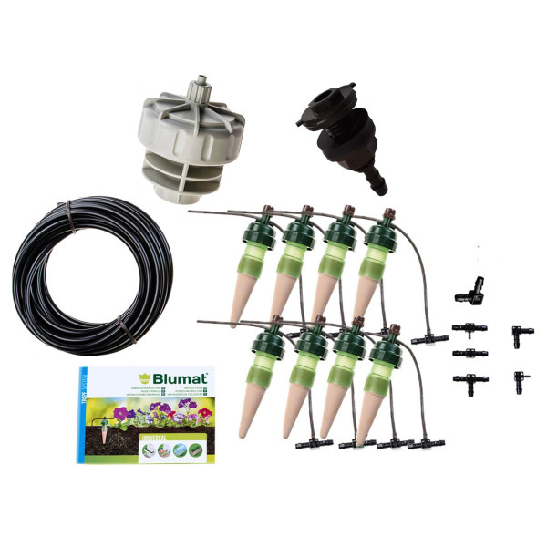 Blumat Small Pressure Kit - Automatic Irrigation for up to 8 Plants 1